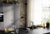 Hansgrohe Aqittura M91 Bateria kuchenna z filtrem stal szlachetna szczotkowana 76802800